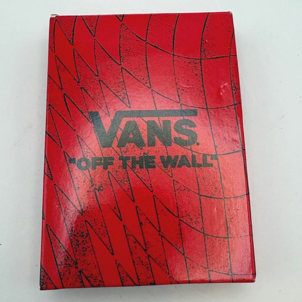 Vans Family Exclusive Playing Cards Off The Wall Promo Poker Deck Red Box